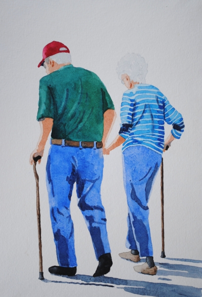Click here to view old couple by sherman barnes