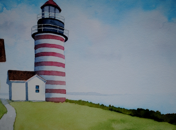 lighthouse by sherman barnes