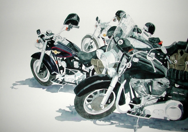 harleys by sherman barnes