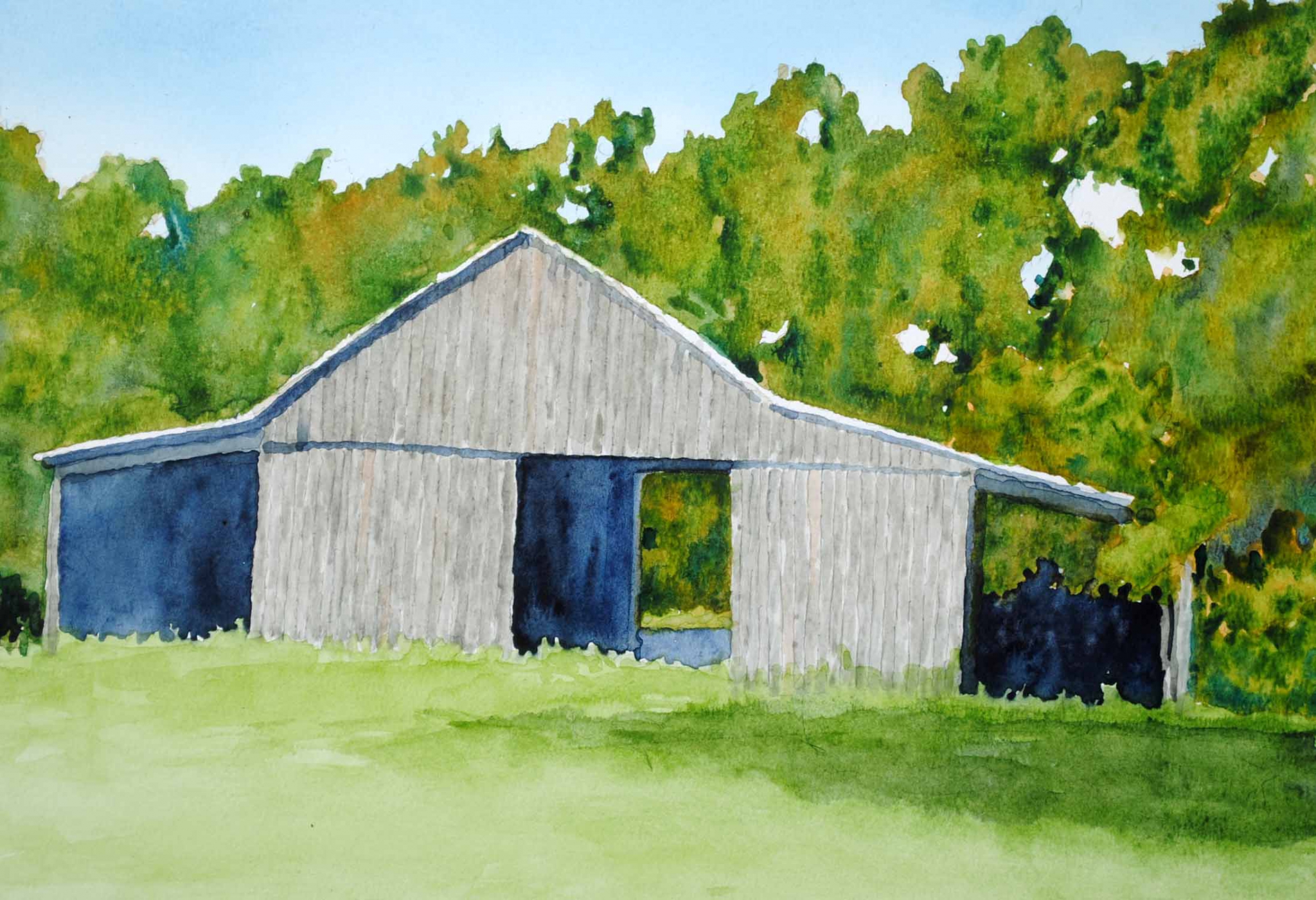 old barn 10 by sherman barnes