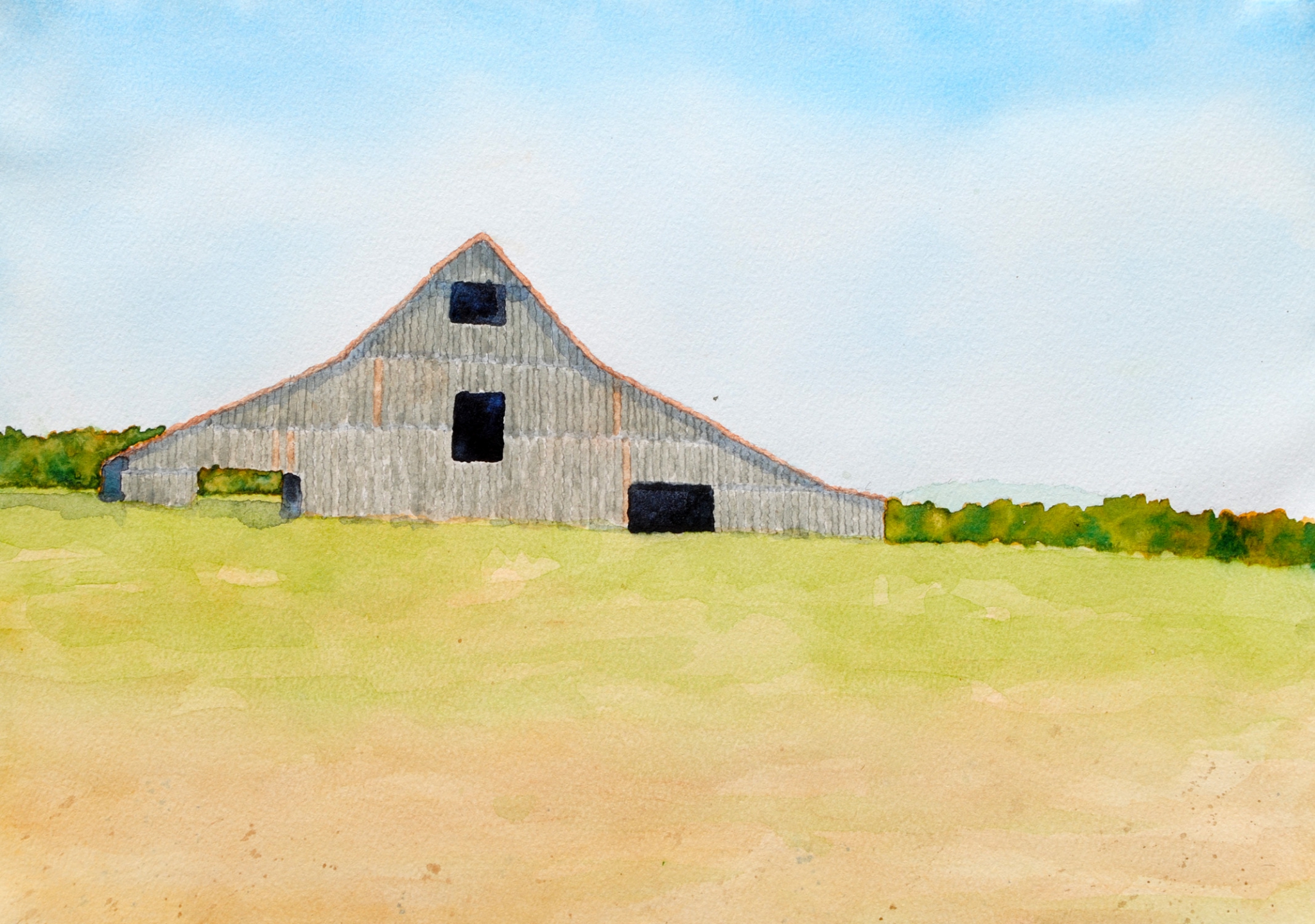 old barn 12 by sherman barnes